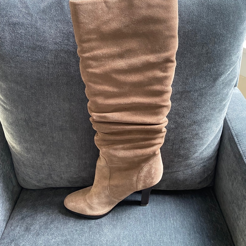 Sofft "Belfast" Suede Knee-Length Boot